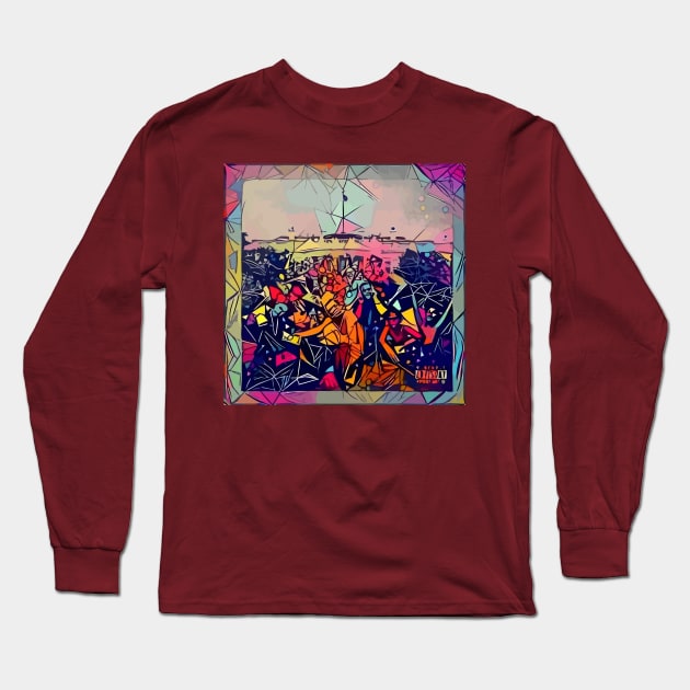 Abstract To Pimp A Butterfly Long Sleeve T-Shirt by stilldan97